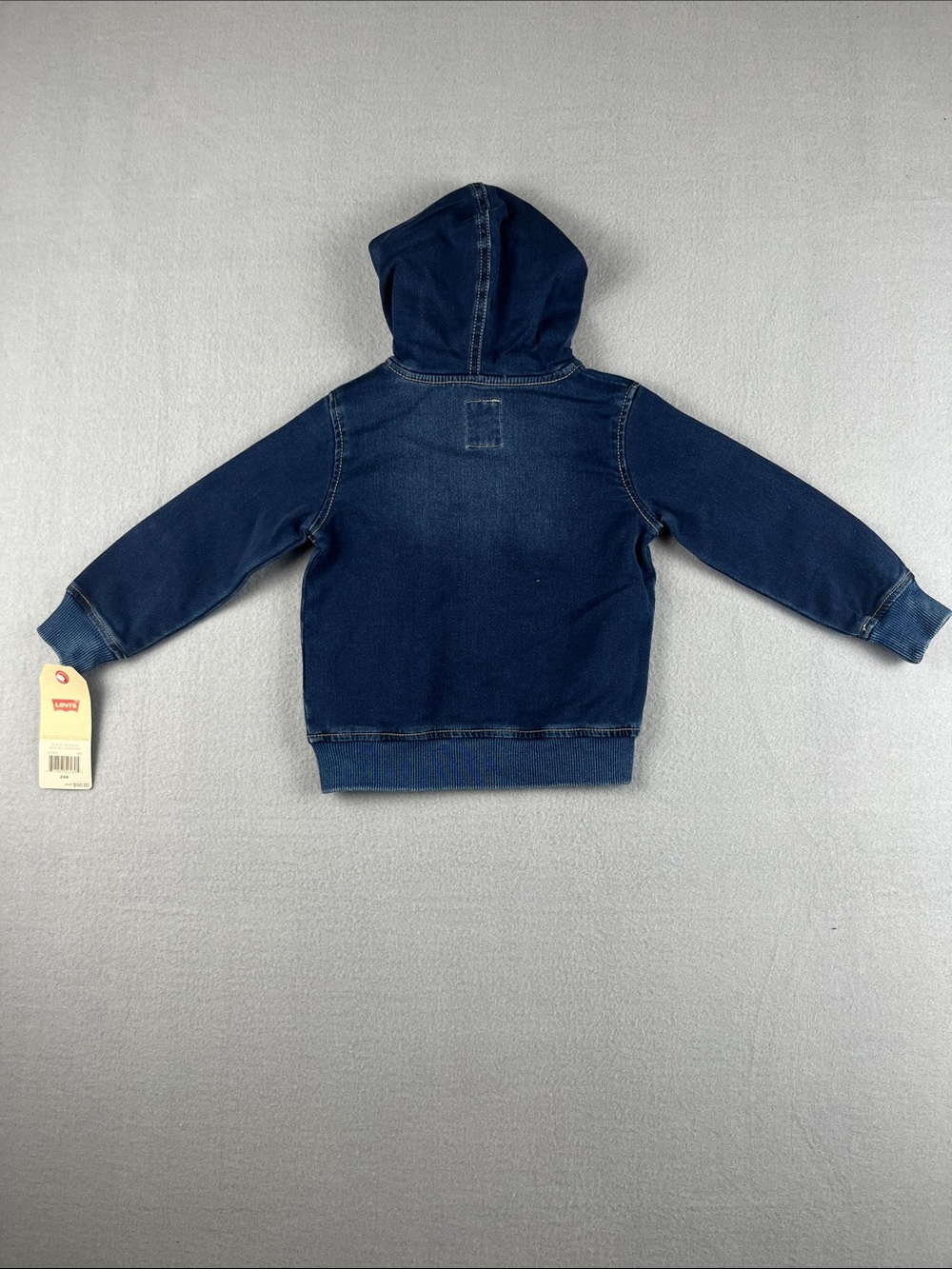Levi's Baby Hooded Denim Jacket - Dark Blue NWT
Size: 24 months - Picture 4 of 6